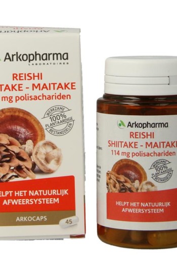 Arkocaps Reishi shiitake maitake bio (45 Capsules)