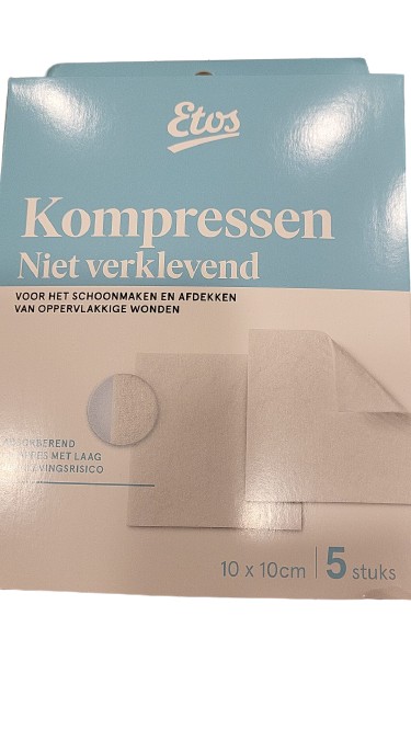 Etos Kom­pres niet-kle­vend 10 x 10 cm