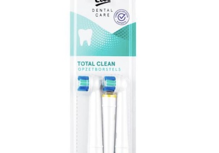 Etos Total Clean Opzetborstels 3 stuks