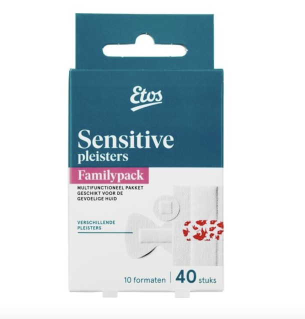 Etos Fa­mi­ly pack sen­si­ti­ve as­sor­ti 40 stuks