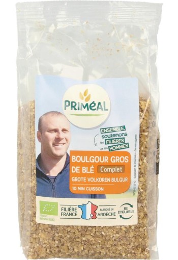 Primeal Tarwe bulgur Frankrijk bio (400 Gram)
