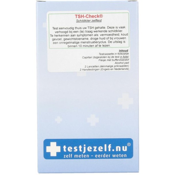 Testjezelf.nu Schildklier bloed zelftest (1 Stuks)