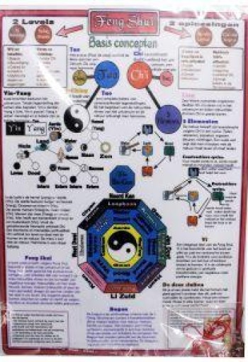 Alive Feng shui kaart met kristal (1 Stuks)