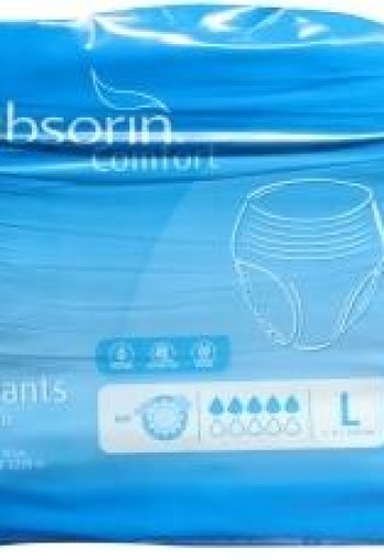 Absorin Comfort pants plus maat L tot 145cm (14 Stuks)