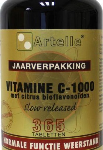 Artelle Vitamine C 1000mg/200mg bioflavonoiden (365 Tabletten)