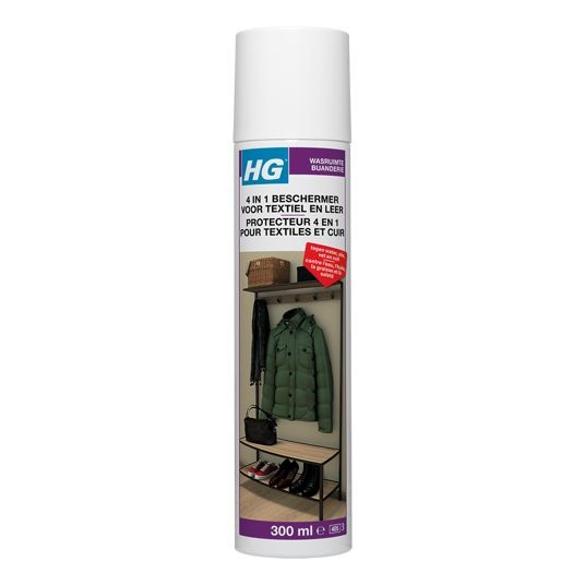 HG 4-in-1 Beschermer voor textiel spray (300 Milliliter)