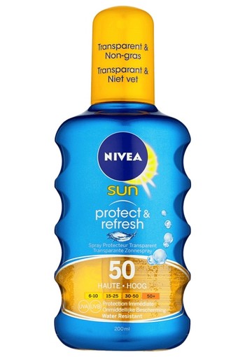 Nivea Sun spray invisible protection spf50 200ml