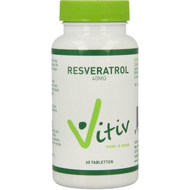 Vitiv Resveratrol 40mg (60 Tabletten)