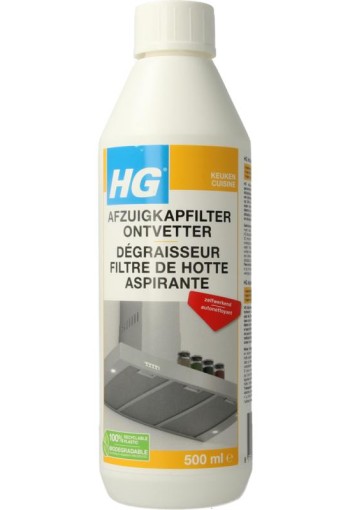 HG Afzuigkapfilter ontvetter (500 Milliliter)