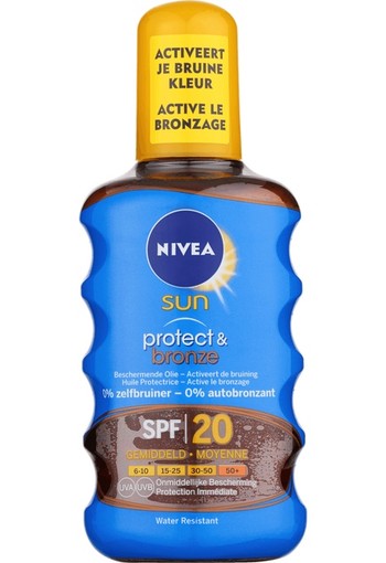NIVEA SUN Protect & Bronze Zonneoliespray SPF20