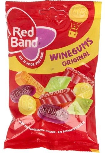 Red Band Winegums (120 Gram)