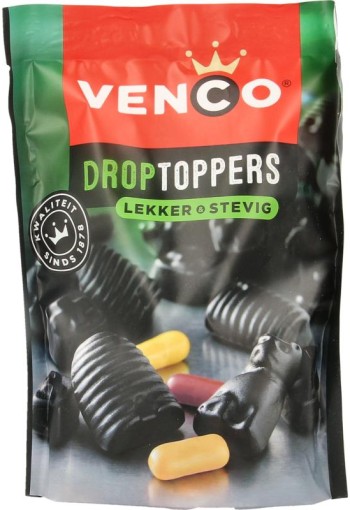 Venco Droptoppers lekker stevig (215 Gram)
