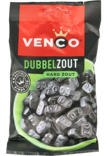 Venco Dubbel zoute drop (120 Gram)