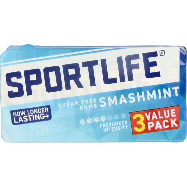 Sportlife Smashmint 3 pack (1 Stuks)