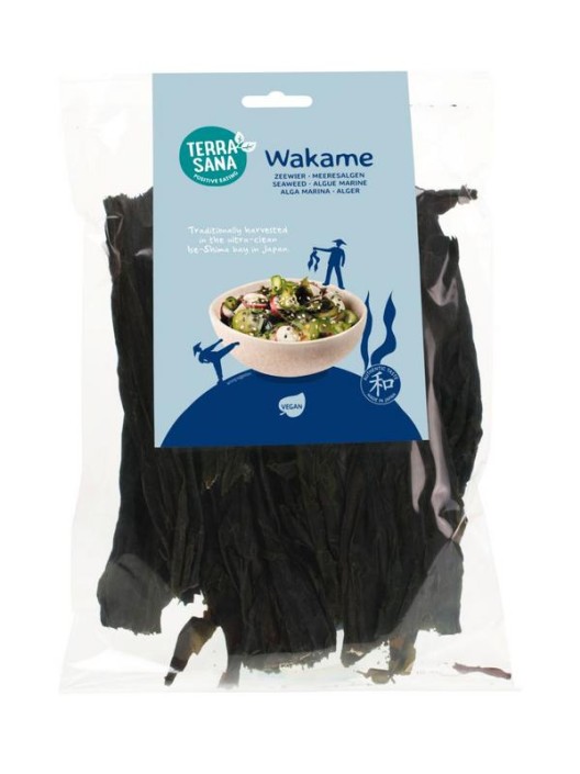 Terrasana Wakame zongedroogd (100 Gram)