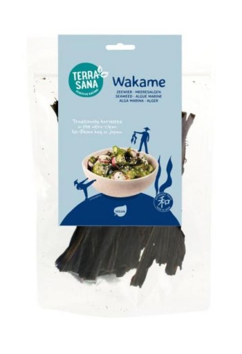 Terrasana Wakame zongedroogd (50 Gram)