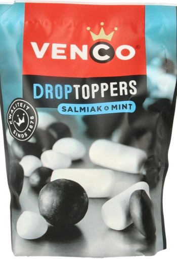 Venco Droptoppers salmiak mint (215 Gram)