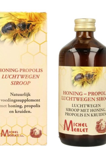 Michel Merlet Honing - propolis luchtwegen siroop (250 Milliliter)