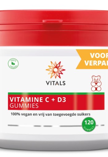 Vitals Vitamine C + D3 (120 Gummies)