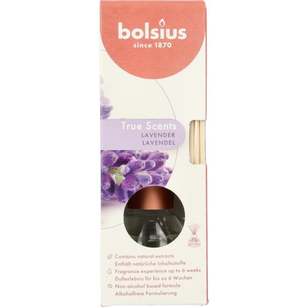 Bolsius True Scents geurverspreider lavendel (45 Milliliter)
