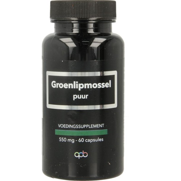 Apb Holland Groenlipmossel 550mg puur (60 Vegetarische capsules)