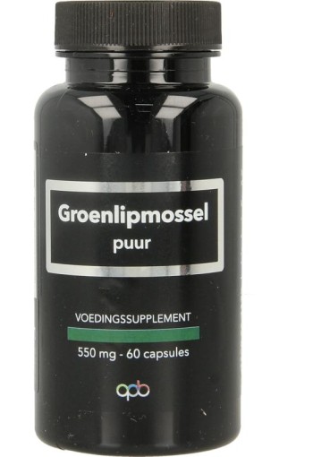 Apb Holland Groenlipmossel extract puur forte 550mg (60 Vegetarische capsules)