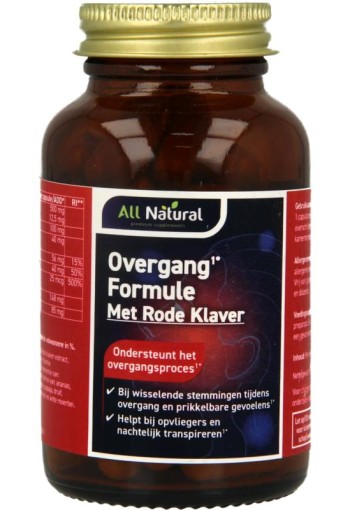 All Natural Overgang formule (60 Vegetarische capsules)