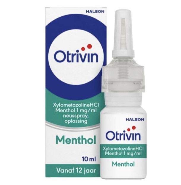 Otrivin Menthol spray 12 jaar (10 Milliliter)