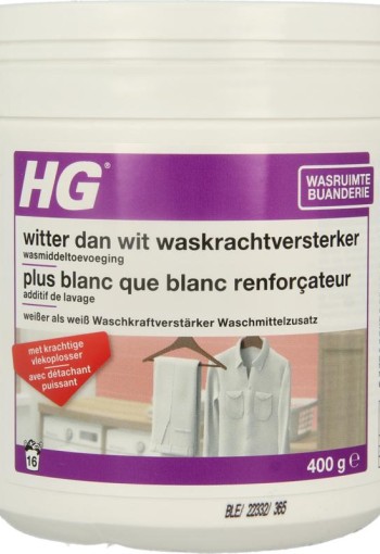 HG Witter dan wit waskrachtversterker (400 Gram)