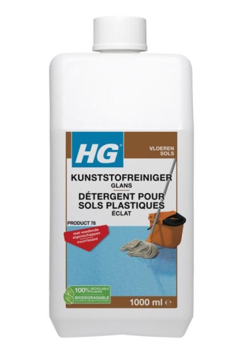 HG Kunststofreiniger glans (1 Liter)