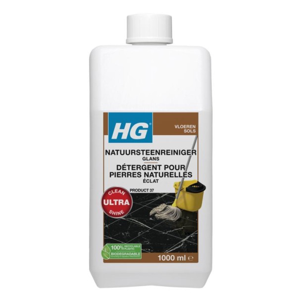 HG Natuursteen reiniger glans (1 Liter)