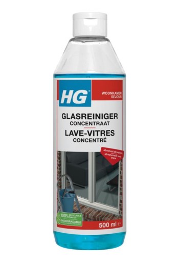 HG Glas reiniger concentraat (500 Milliliter)