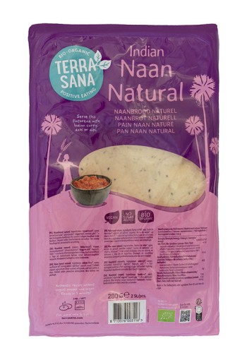 Terrasana Naan naturel bio (280 Gram)