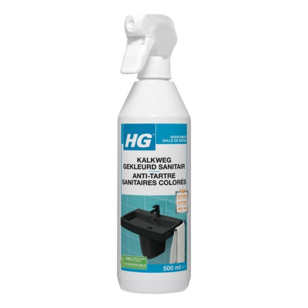 HG Kalkweg gekleurd sanitair (500 Milliliter)