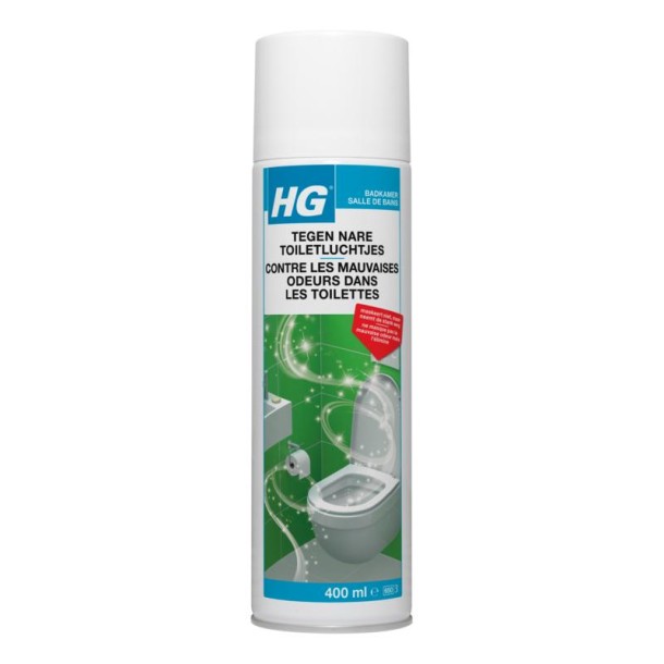 HG Tegen nare toiletluchtjes (400 Milliliter)