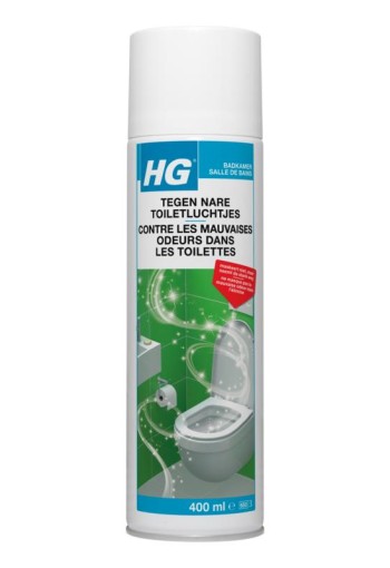 HG Tegen nare toiletluchtjes (400 Milliliter)