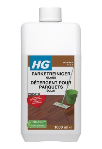HG Parketreiniger glans (1 Liter)