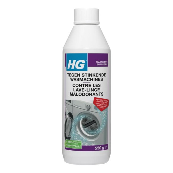HG Tegen stinkende wasmachine (550 Gram)