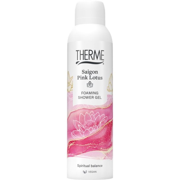 Therme Saigon pink lotus shower foam  (200 Milliliter)
