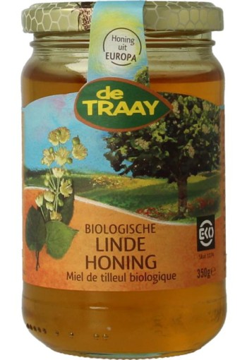 Traay Linde honing bio (350 Gram)