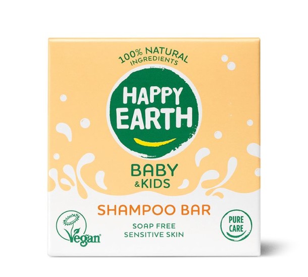 Happy Earth Shampoobar voor baby & kids (50 Gram)