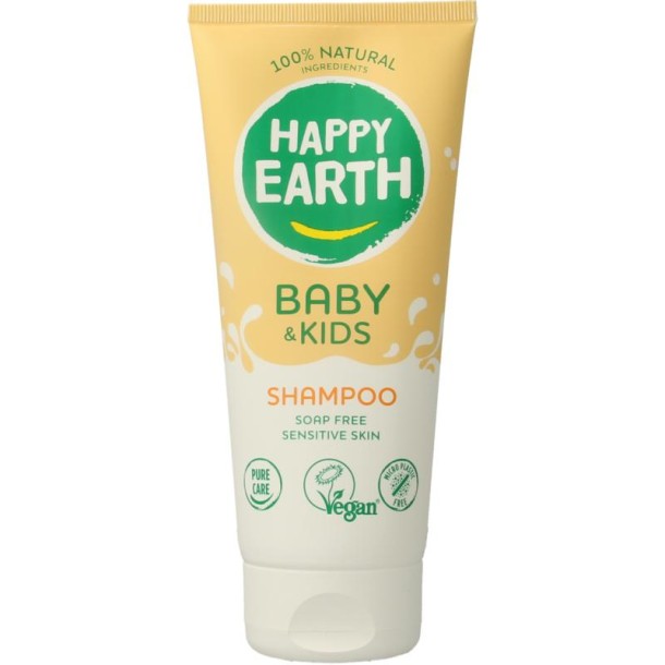 Happy Earth Shampoo voor baby & kids 200 Milliliter
