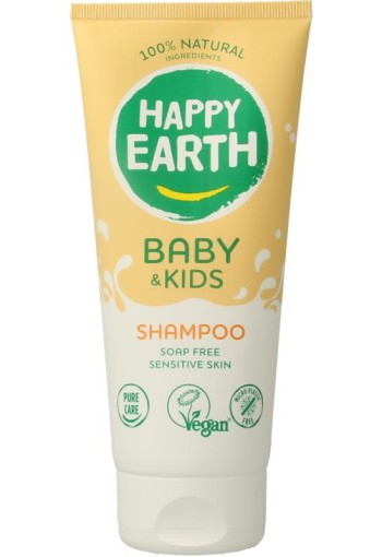 Happy Earth Shampoo voor baby & kids (200 Milliliter)
