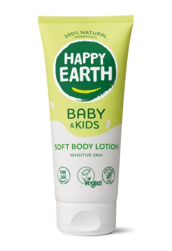 Happy Earth Bodylotion voor baby & kids 200 Milliliter