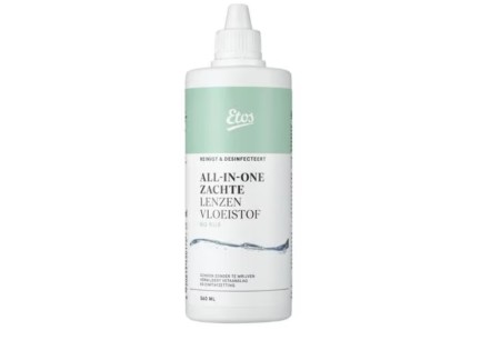 Etos All-in-one len­zen­vloei­stof zach­te len­zen 360 ml