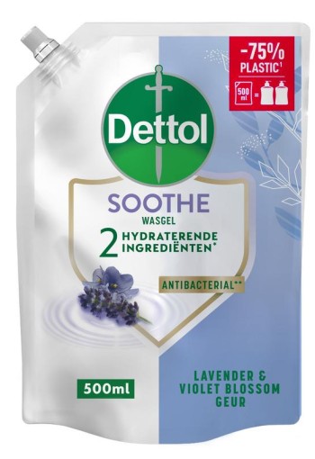 Dettol Refill handzeep relaxing lavender (500 Milliliter)