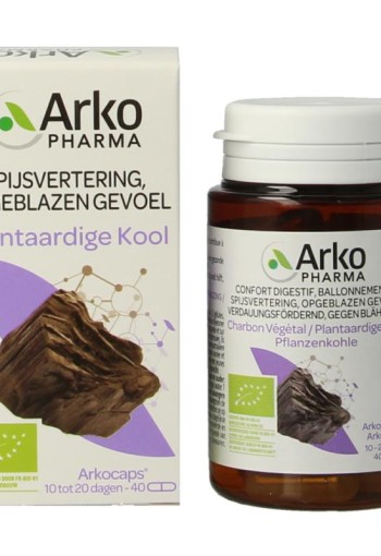 Arkocaps Plantaardige kool bio (40 Capsules)