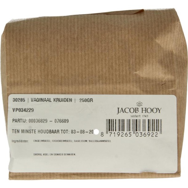 Jacob Hooy Vaginaal kruiden (250 Gram)