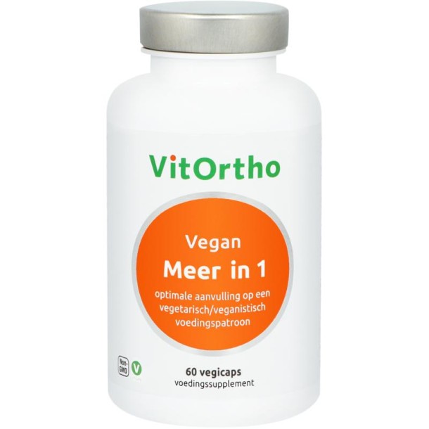 Vitortho Meer in 1 vegan (60 Vegetarische capsules)