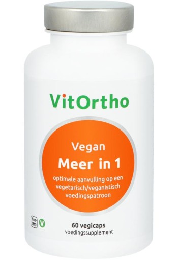 Vitortho Meer in 1 vegan (60 Vegetarische capsules)